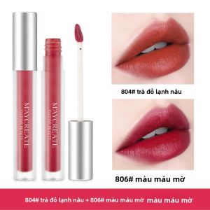 Son Môi Bóng Maycreate Long-lasting Lip Glaze Màu Sắc Tươi Sáng Chống Thấm Nước Chống Trôi Dưỡng Ẩm Làm Đẹp Làm Cho Môi Mềm Mại Mịn Màng
