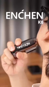 Máy cạo râu mini Enchen K8 chống nước thiết kế đẹp sang trọng và nhỏ gọn