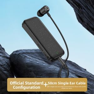 2025 New Bluetooth Earphone Clip-On High Definition Call ENC Noise Reduction Single And Double Ear Driving Super Long Battery Life