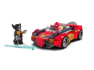 LEGO SUPERHEROES 76336 Đồ Chơi Lắp Ráp Xe Spider-Man Và Wolverine Bị Venom Hóa (134 chi tiết)