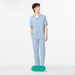 ตัวถุงนอนผ้าไหม ขนตาขากล้าเงาะ ม่วงสี เจ็บปุย เลกกิ้งจีบสีแฟ้ม แขนสั้น สไตล์เดียวพูมก้น ต้องใช้ง อค ยูซึ่งผ่านการริบเกิดระบาย