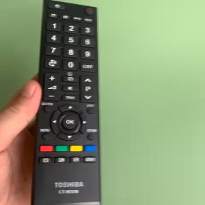 Điều khiển tivi Toshiba CT-90336 Remote toshiba thường các dòng LCD - Hàng tốt Tặng kèm pin điều khiển từ xa tv