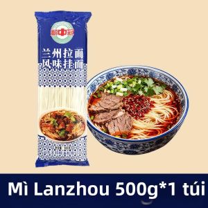 Mì Lanzhou Sẵn Sàng Để Nấu Bánh Phở Tròn Mỏng Vị Gốc