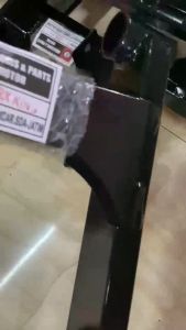 SWING AREM ARM FORK BELAKANG LENGANAYUN SUPITAN GARPU BELAKANG YAMAHA RX KING FULSET+KETANGKES TEBAL MURAH PRESISI HITAM CROME