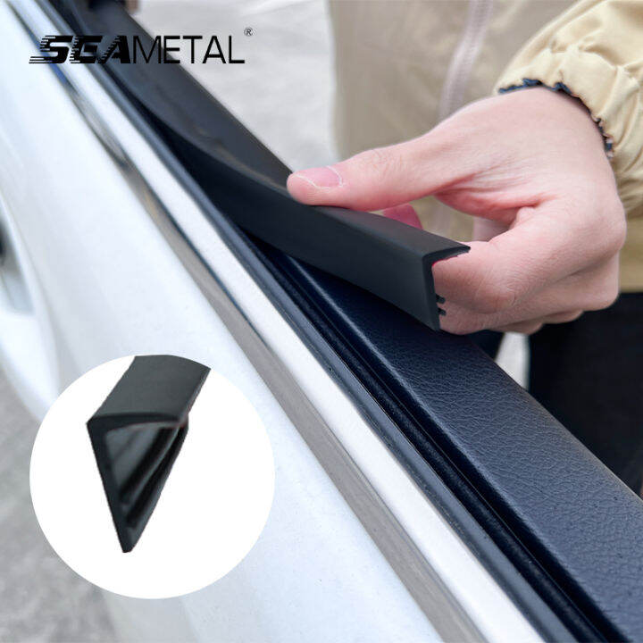 Seametal Rubber Car Window Seal Strip V Shape Auto Side Window Lift