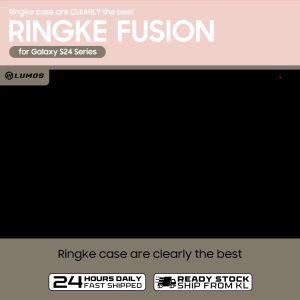 Ringke FUSION Series Case Samsung Galaxy S24/ S24 Plus/ S24 Ultra Drop Protection Transparent Slim Phone Case and Cover
