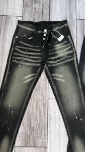 Quần jean nam  pơ bồ tem tag  dập nếp nhăn chất bò from skinny co giãn  cao cấp mẫu mới-ATC77 SHOP