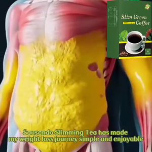 100% genuine Slim Green Coffee 🔥 Slimming Coffee Detox Halal 🔥Burn fat reduce edema control appetite refresh oneself🔥 排毒 减肥 瘦身 燃脂 排宿便 消水肿 控制食欲 提神 改善皮肤质量 促进消化 改善肠道健康 抗炎 抗氧化 提升免疫力 调节血糖 快速提供能量 促进脂肪代谢 (1盒-10包)