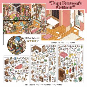 2.5D Landscape DIY Sticker Kit