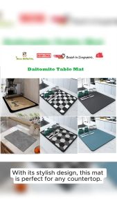 Diatomite Mat Absorbent Quick-Drying Non-slip Quick Absorb Table Sink Cabinet Coffee Machine anti slip Mat