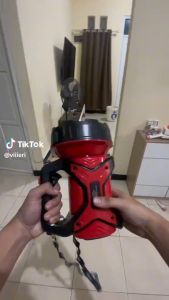 AOKI Senter LED Jumbo 50W Halogen | Jarak 500 Meter | Cas Ulang 5000mAh