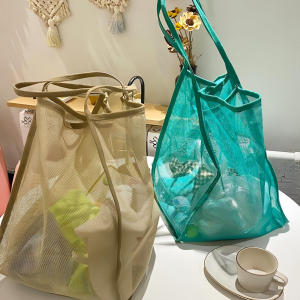 Large Capacity Storage Mesh Bag For Toys