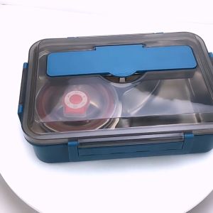 High Quality 304 Japan Style 2/3/4 compartment Lunch Box with Warmer DS-06 DS-72