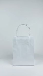 Túi Giấy Kraft Trắng Đựng Quà. COMBO 10 túi