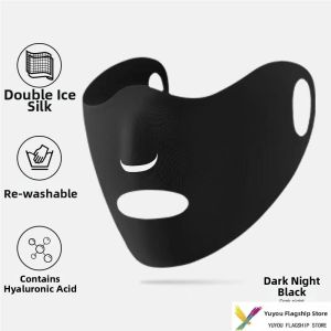 YUYOU | Sports Running and Golf Face Kini Ice Silk Ear-loop Open-mouth
