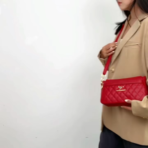 HANAMI Tas Selempang Wanita Hanaya Hitam Terbaru Kulit Cantik Elegant Terbaru Murah TA1126B5