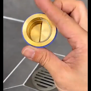 ฝาครอบท่อระบายน้ำสแตนเลสกันแมลง กันกลิ่น ทนทาน ประหยัดน้ำ พร้อมฝาปิดซิลิโคน