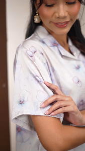 Oriana Sleepwear Piyama Princi Series / Piyama Tangan Pendek