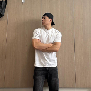 Regular Fit Slimming All-match Short Sleeve T-Shirt