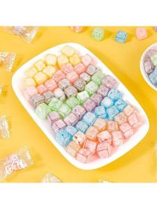 Sour Sweet Small Squared Soft Candy Fruits