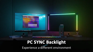Computer Monitor Screen Ambient Backlight For 24-34 Inch Color Real-Time Sync LED Strip Light Game Atmosphere Decorative living room lighting