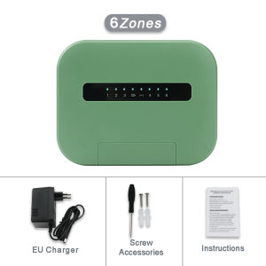 6 Station Wifi Tuya Smart Garden Watering Timer 8 Zones Sprinkler Drip Irrigation Controller Water Valve Works with Smartlife