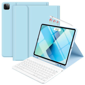 For Ipad Air 13 Inch (M4) 2026 Tablet Case with Keyboard Detachable Wireless Keyboard Cover For Ipad Air 13 Inch (M4) 2026 Funda