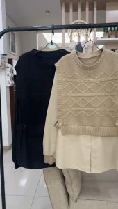 ATASAN BLOUSE POLOS UNIK IMPORT BUT