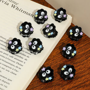 10PCS Cute little coal ball hair claw multi-functional hair accessory hair claw