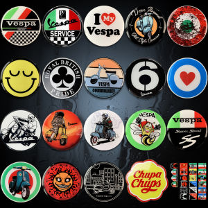Reflective Decorative Soft Magnetic Stickers for VESPA GTS300 GTV Spring Sprint 150 RA Motorcycle Decoration Care Sticker/Decal