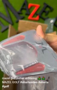 พัตเตอร์ MAZEL RED GS3 Tour Putter Higher Accurate Double milled face