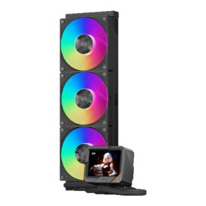 PCCooler | Super Quiet Water Cooling 3.5in LCD CPU Fan