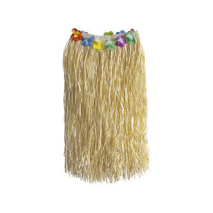 Hawaiian Raffia Skirt Simulation Straw Skirt Stage Performance Costume seaside Holiday Props 78x80cm New