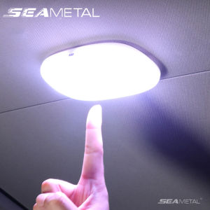 SEAMETAL Car Roof Reading Light 6 Colors Interior Light Touch Lighting LED Ceiling Lamp