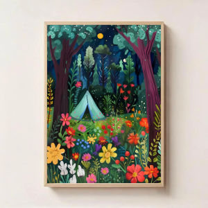 Kayou | DIY Oil Painting By Numbers Kit Flowers Nature Landscape Paint By Numbers Diy Numbers Painting Art On Canvas By Numbers