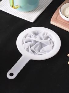 🔥Moheted👍 1pc mesh sieve mesh filter plastic mesh filter multifunctional filter with handle tea juice powder soy milk filter