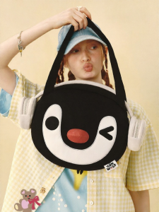 VANWALK | Cute Penguin Plushy Bag Small Shoulder Tote