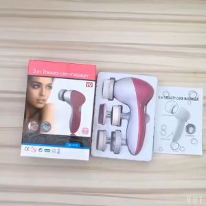 FOCANO 5 In 1 Facial Cleanser Pore Cleanser Face Massager Deep Cleansing Pore Cleansing Portable Electric Rotating Beauty Instrument