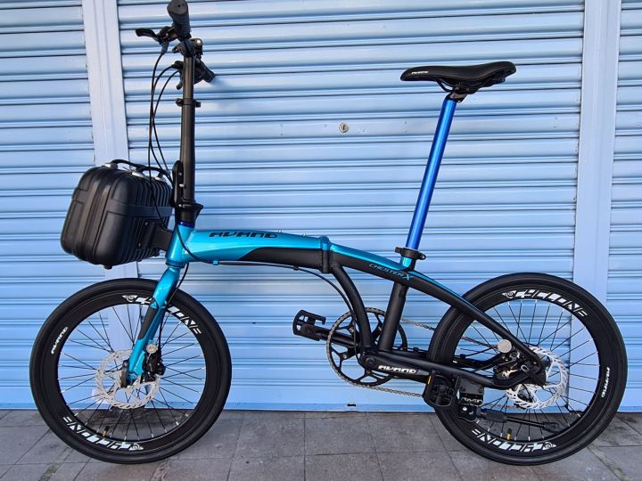 Avand Vector Avand Alloy Folding Bike 451 10 Speed Hydraulic Brake 20