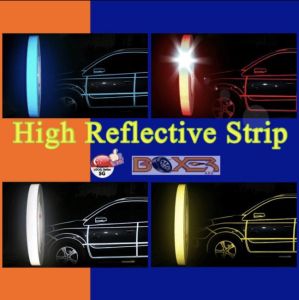 3M Light reflective strip sticker adhesive waterproof washable.