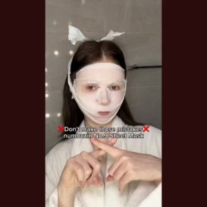 Numbuzin No.9 NAD Bio Lifting Full Cover Facial Mask (4ea)