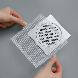 M.G.【Ready in Stock】 10Pcs/pack Disposable Floor Drain Sticker Bathroom Anti-blocking Kitchen Sink Strainers