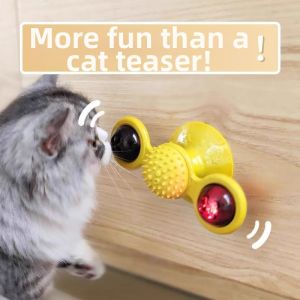 Petone dOrage | Interactive Rotatable Snack Feeder Cat Toy