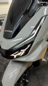 สติกเกอร์แต่งไฟหน้า - ท้าย PCX160 2025