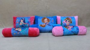 Dreamtoys96 Bantal Guling Baby Mermaid Bantal Bayi Motif Putri Duyung Lucu Imut