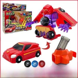 Magqoo Magic Adventure Transforming Monster Truck God Fantasy Battle Full Set Cute Dragon Beast Car God Shapeshifting Toy