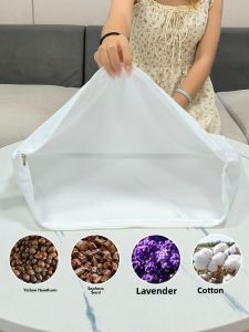 Pure Cotton Pillow Insert Cover Backrest Cushion Fabric Sofa Pillow Inner Bag Breathable Washable Modern Simple Style Home Decor