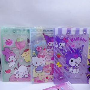 📁 แฟ้มโชว์เอกสาร แบบหนีบ SANRIO หนีบเอกสารได้ทั้งแนวตั้ง และ แนวนอน ขนาด 30.5×23.5×2 cm