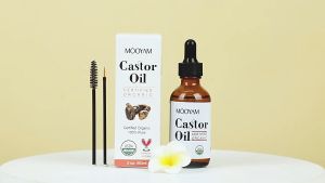 Organic Castor Oil for Eyelash Eyebrow Hair Nail & Skin Body Oil 60ml SG Ready Stock