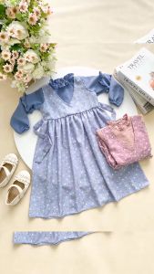 Ivaniar | Asoka Dress | Dress Couple Mewah Ibu dan Anak Perempuan 1-12 tahun
